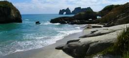 Wharariki Beach Walk to Cape Farewell