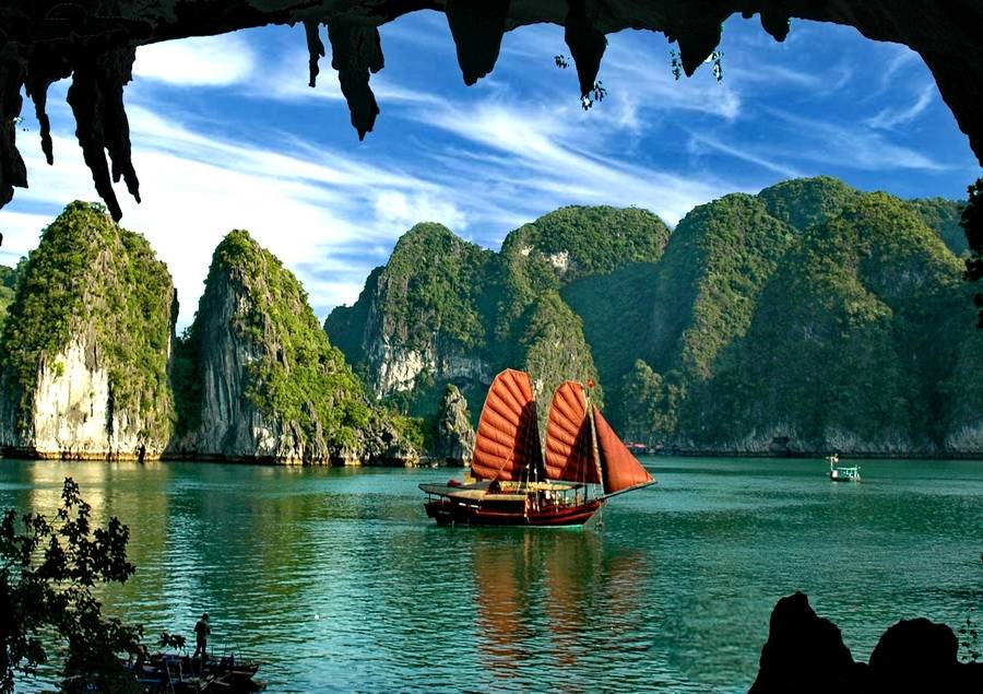 The Caves Of Halong Bay