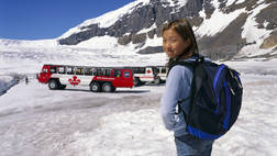 ICE EXPLORER RIDE ON THE ATHABASCA GLACIER