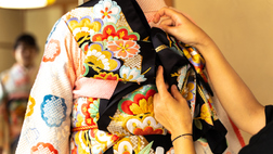 Snow and Kimono