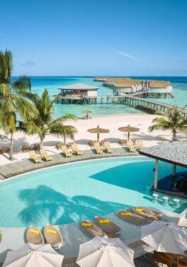 Save 50% on this adult escape! Lagoon View Beach Villa in the Maldives from Dublin!