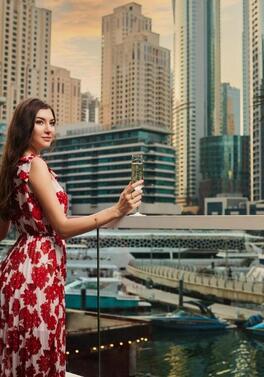 A Stylish Dubai Marina Escape for Two at Crowne Plaza Dubai Marina!