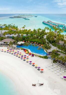 SAVE 45% Free All Inclusive, Transfers & Room Upgrade at Hard Rock Maldives!