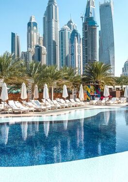 Save 60% off one of the top beach resorts in Dubai, Al Habtoor Grand Resort!