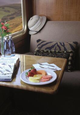 Travel in style aboard the iconic Blue Train with Cape Town & a Safari!