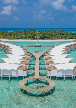Dublin Departure! SAVE 30% on a Water Bungalow at Cinnamon Hakuraa Huraa Maldives!