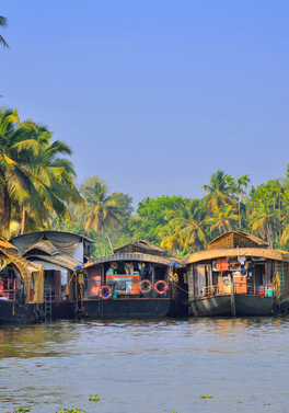 Discover Kerala on a 6 night tour with 5 night beach extension!