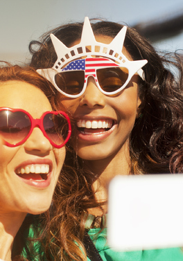 New York and Las Vegas!