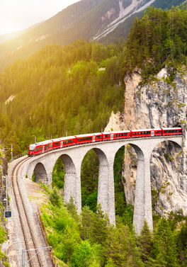 Dublin Departure! Switzerland's Iconic Rail Through The Heart Of The Alps!
