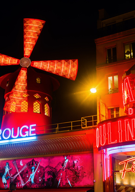 Moulin Rouge Cabaret Show with Dinner & Champagne
