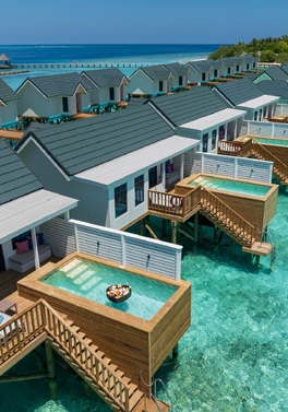 Couples island living! Save 25% at OBLU NATURE Helengeli by Sentido, Maldives!