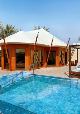 Private Pool Beach Villa with Half Board and Resort Credit!