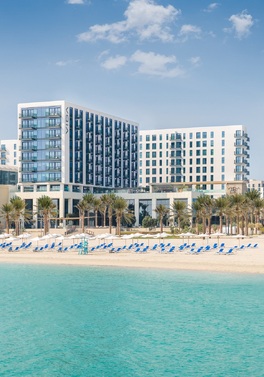 A chic beachfront paradise at the Vida Beach Resort Marassi Al Bahrain!