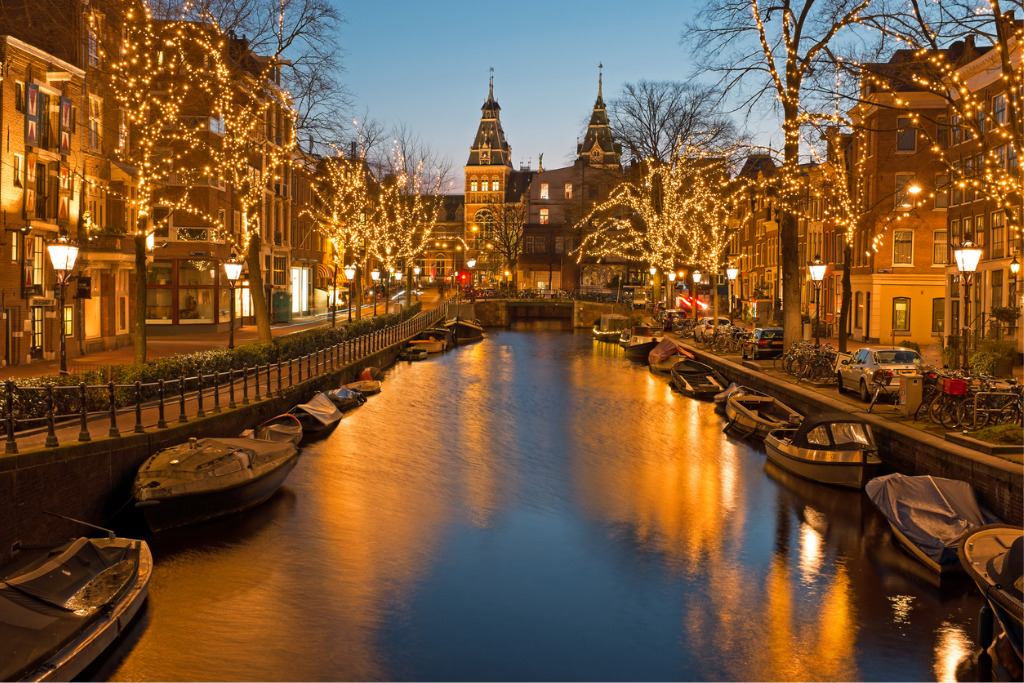 Pre-Christmas Cheer in  Amsterdam - from  Manchester