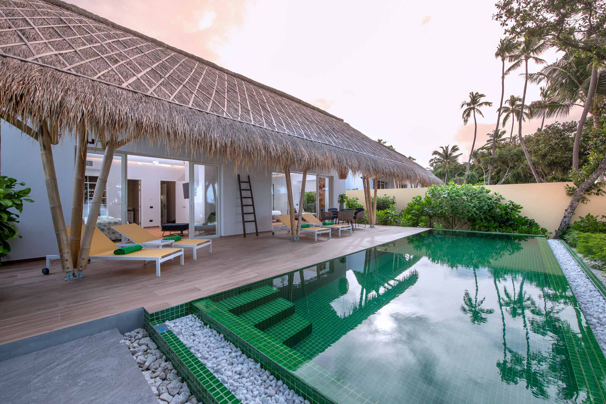 Luxury option -  2 bedroom Family Beach Villa with pool at the Emerald Maldives!