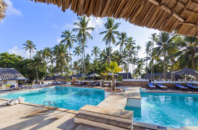 Zanzibar 10 night all-inclusive beach stay at the popular Diamonds Mapenzi