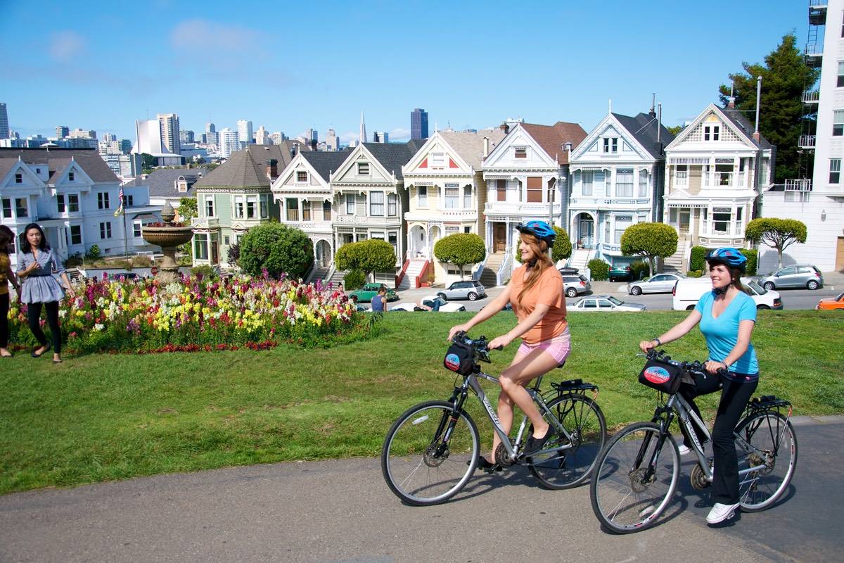 San Francisco Bicycle Riding