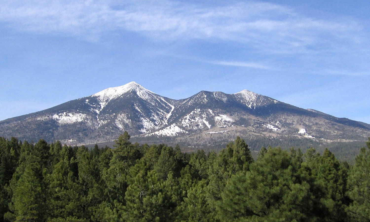 Snow Capped Mountains Flagstaff