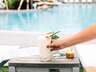 Poolside bar