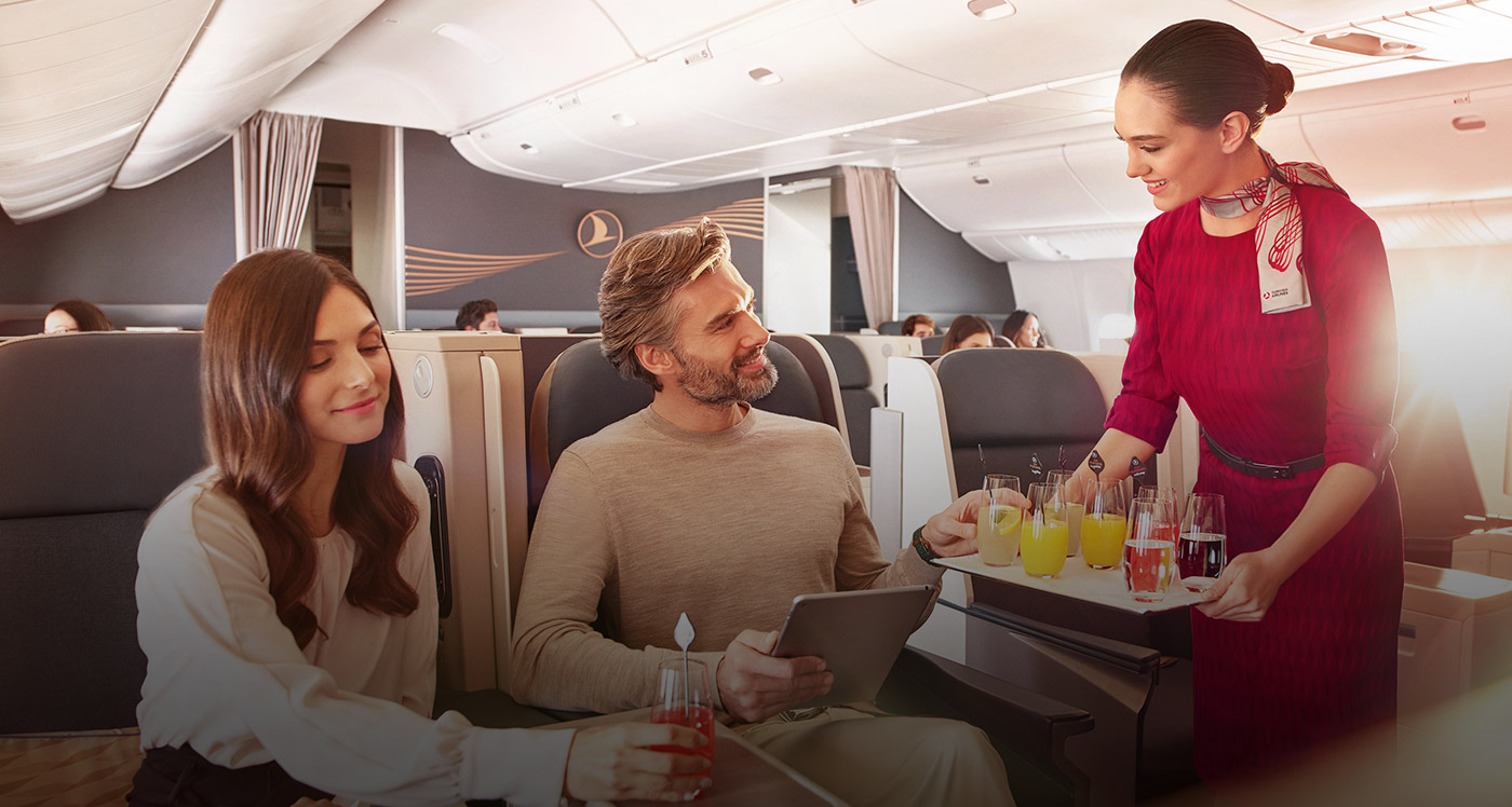 Business Class Dining