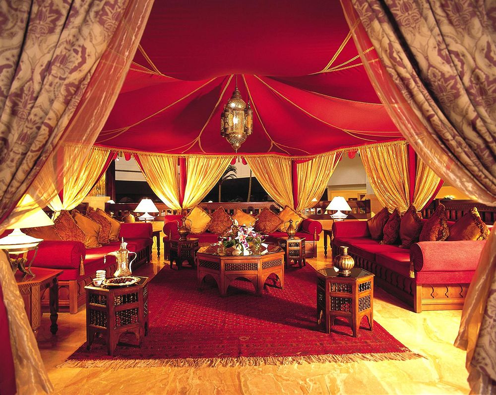 Hospitality tent in main lobby