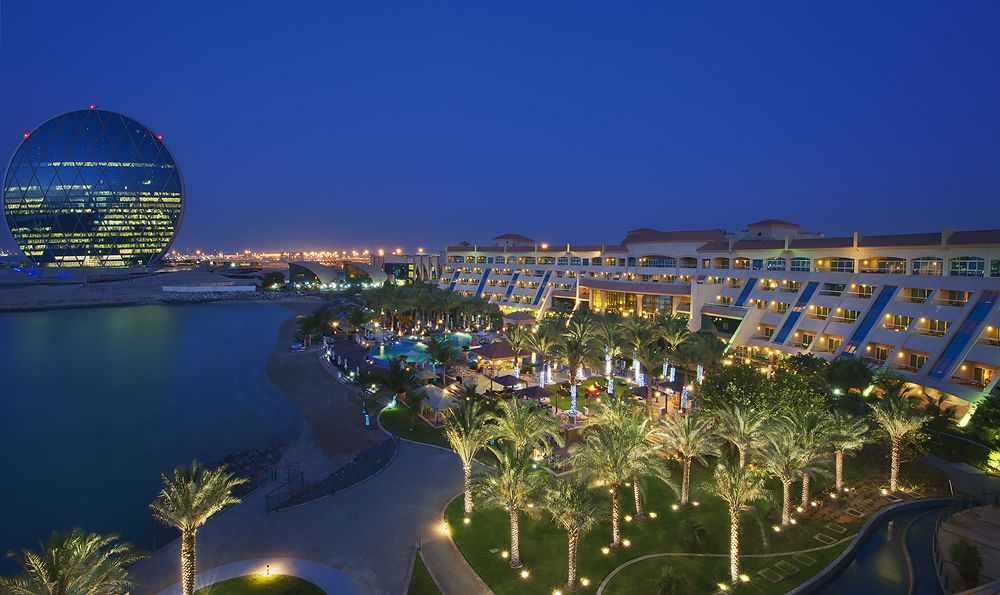 Exterior at night