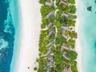 LUX South Ari Atoll Top Aerial View