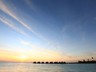 Sunset in Six Senses Latitude Laamu