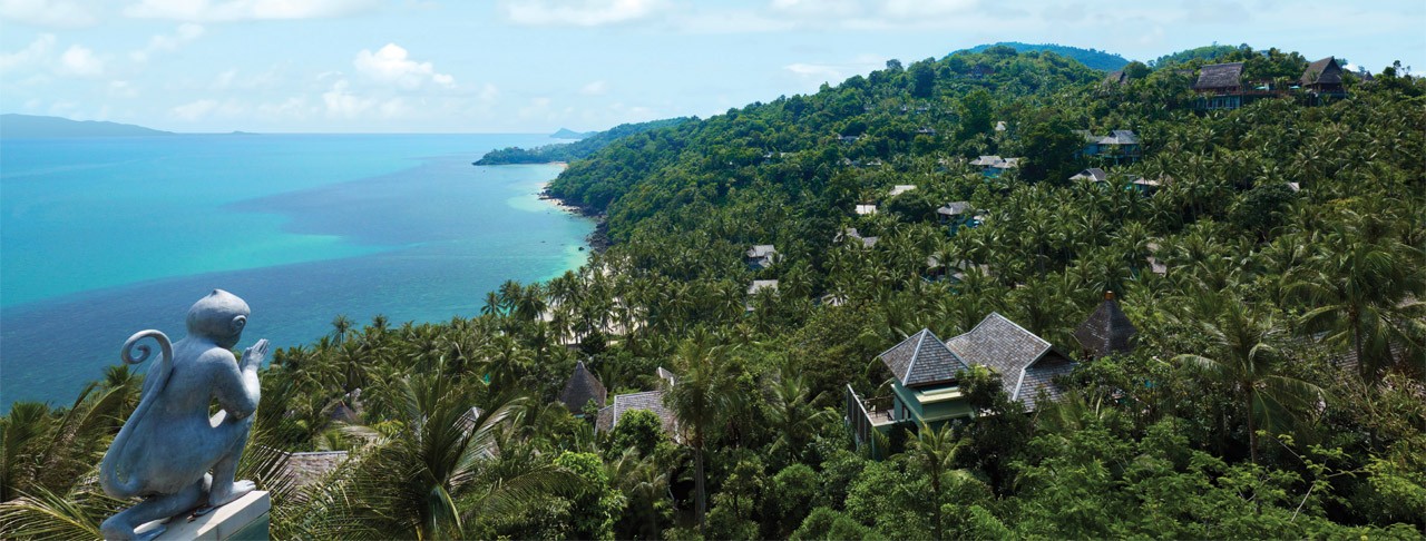 Four Seasons Resort Aerial View