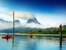 Canoeing on Ratchaprapa Dam