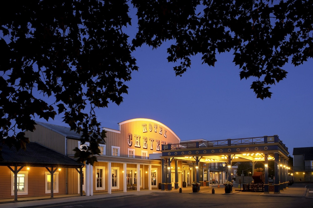 Hotel Front - Evening/Night