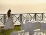 Outdoor wedding area