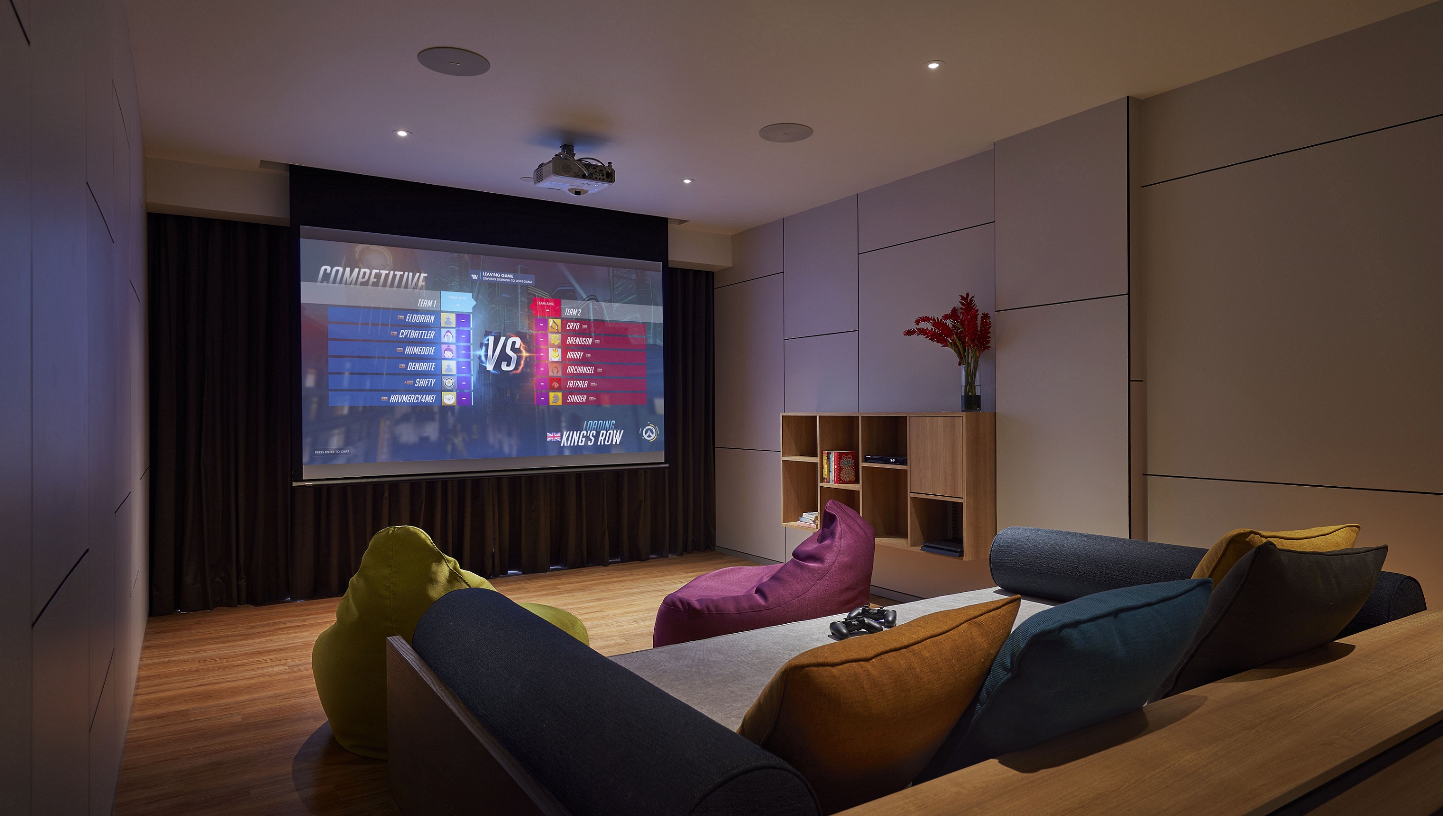 Garden Suite Two Bedroom Entertainment
