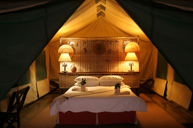 Tent Interior
