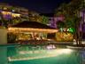 Pool View at Night