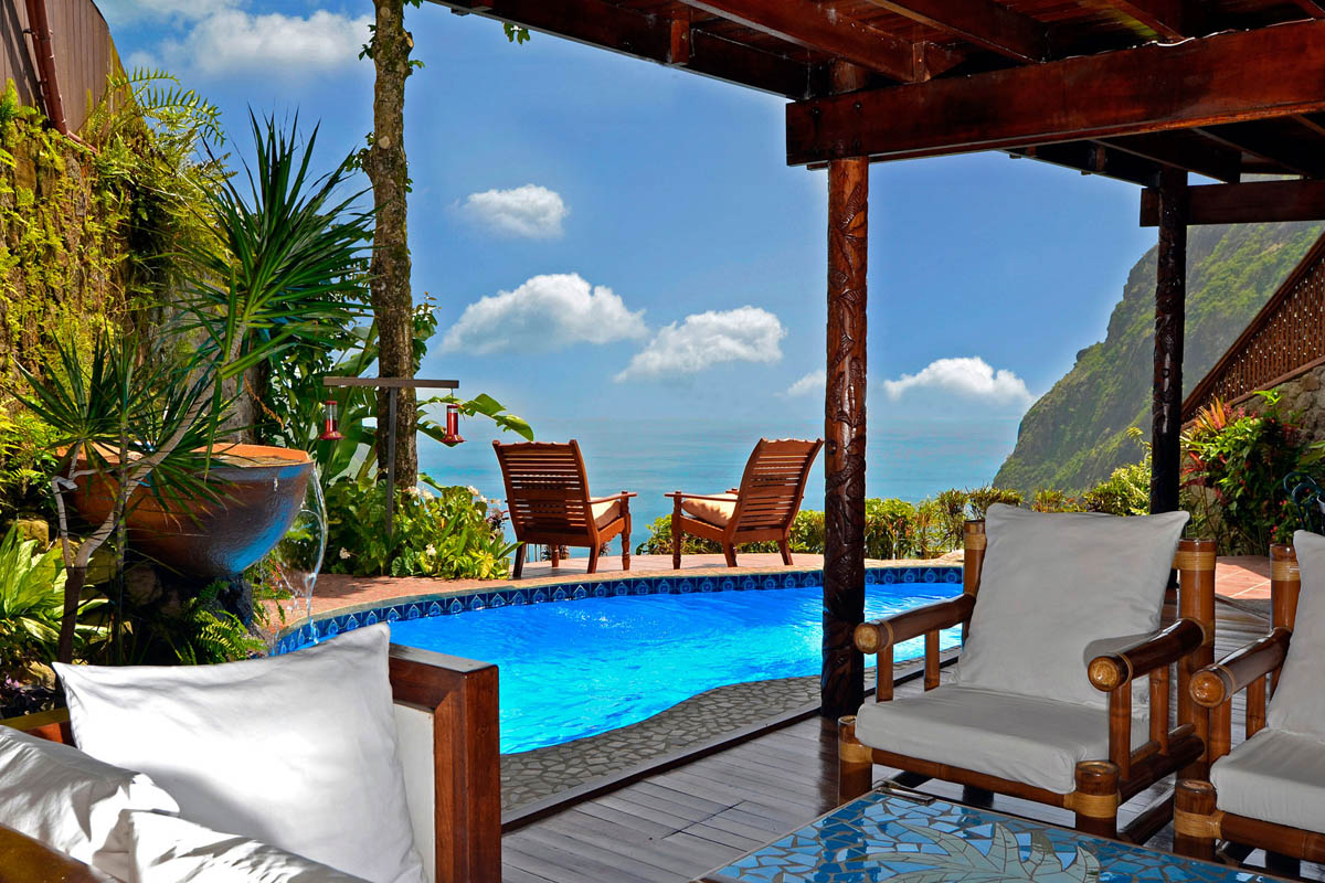 Rainbow Suite with plunge pool