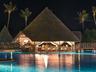 Diner at pool side