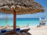 Sunlounger on the beach