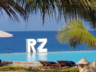 RZ logo by the pool