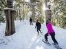 SNOW SHOEING