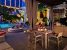 Poolside cabana.