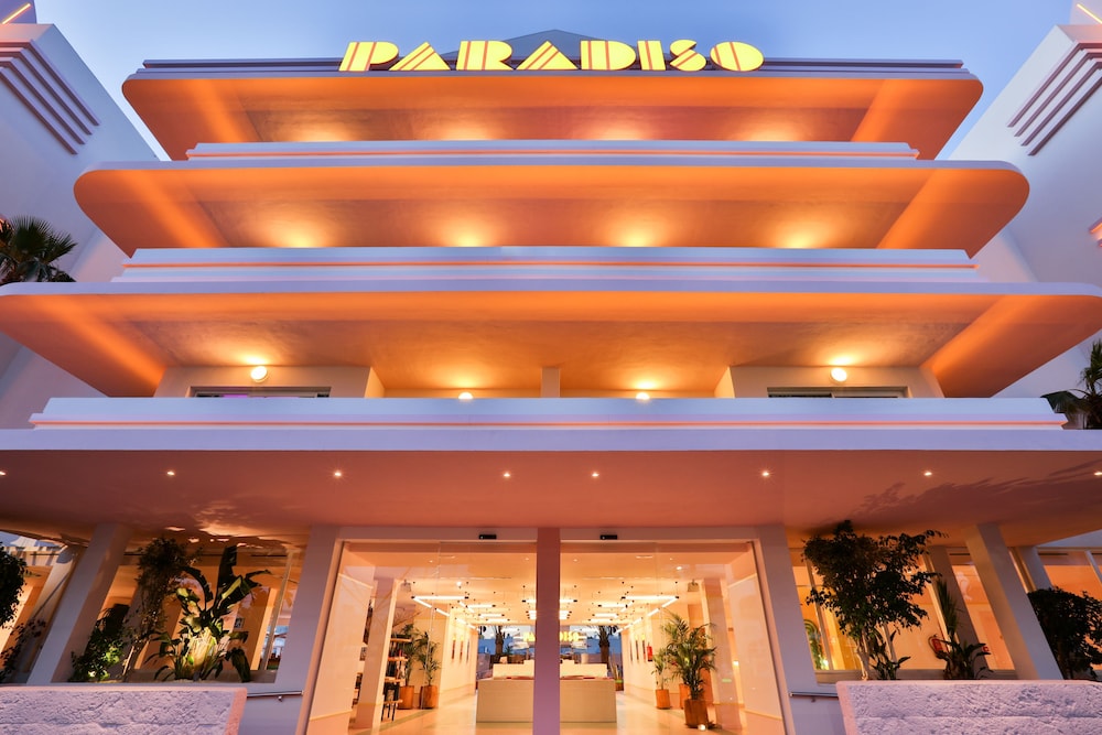 Hotel Front - Evening/Night