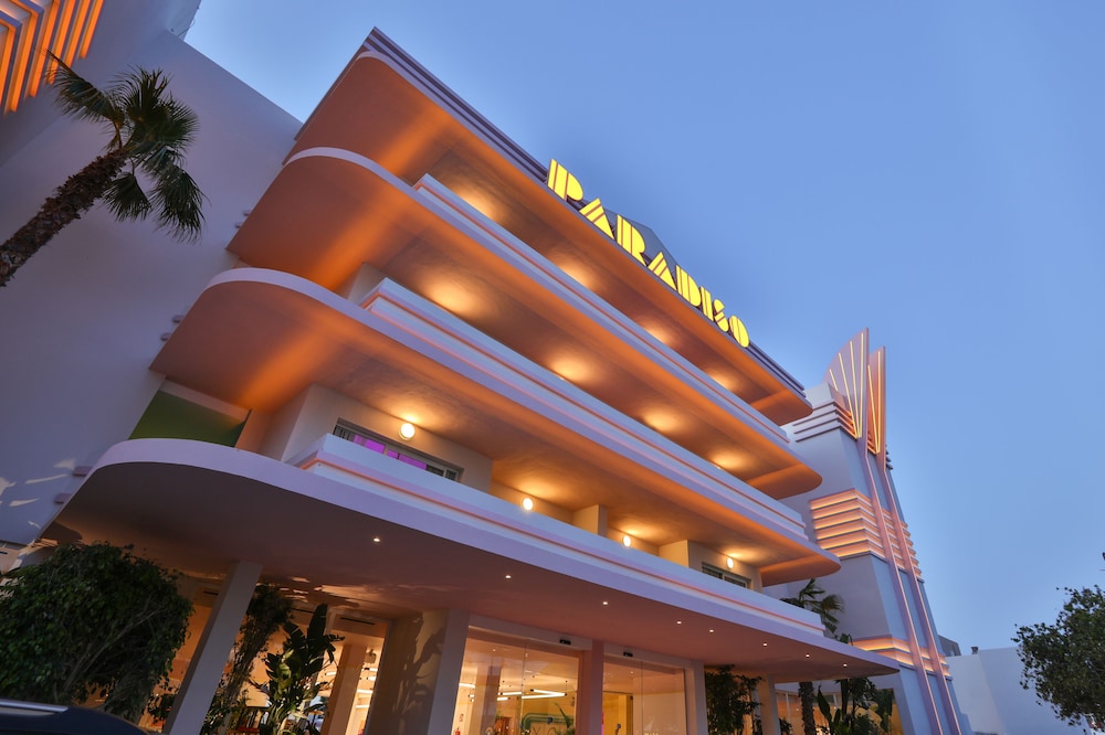 Hotel Front - Evening/Night
