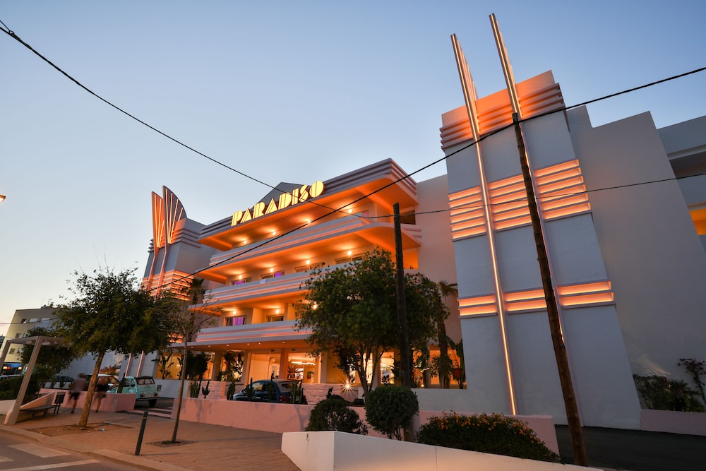 Hotel Front - Evening/Night
