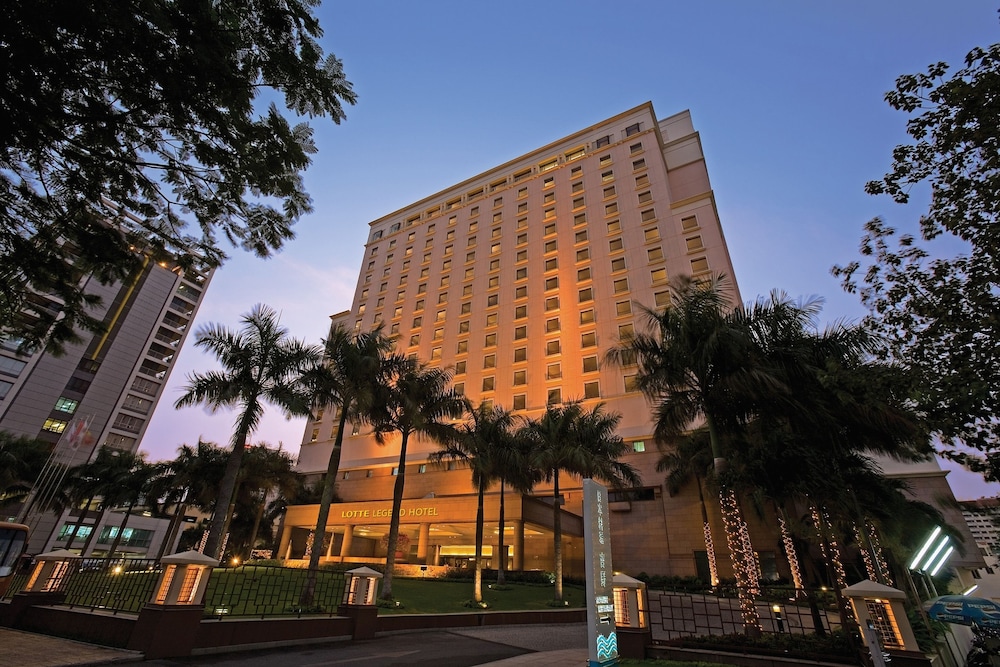 Hotel Front - Evening/Night