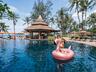 Poolside bar