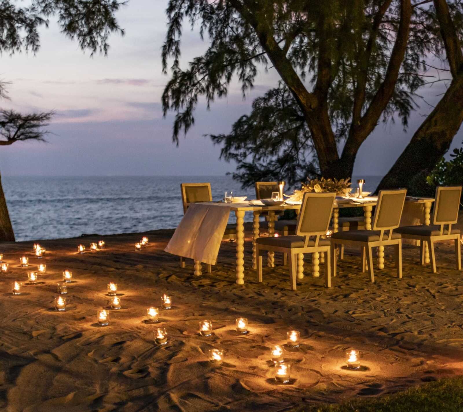 100 Candle Beachfront Dinner