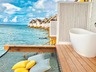 Desk on over water villa