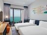 2 Double Beds with Sea View