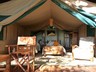 Tent interior